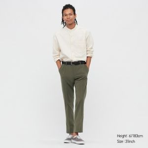 Uniqlo Ultra Light Pants, 30W, Olive